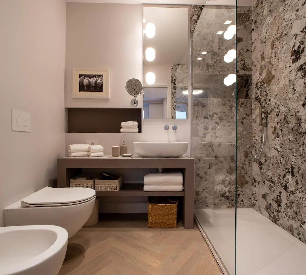公寓 Suite Corti Cernobbio - 1 Min Walk To Lake And Parking